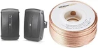 NS-AW150BL 2-WAY Indoor/outdoor Speakers (pair, Black) Wired And Amazon Basics New. Price: $189.03.