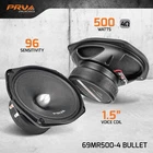 Loud 6X9" Car Speakers Prv 1000W Ohm Midrange Pro Audio 69MR500-4BULLET Single New. Price: $88.95.