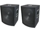 New (2) 15" Subwoofer Speakers Pair.woofer Box.dj.pa.bass Set Pro AUDIO.8OHM. Price: $249.00.