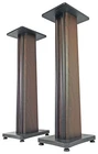 (2) Rockville Dark Wood Grain 36" Speaker Stands Fits Bowers & Wilkins FP31046 New. Price: $149.95.