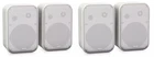 Tannoy Vms 1 5" Versatile 2-WAY Compact Monitor Speakers 4 Pack New. Price: $152.64.