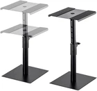 Monoprice Desktop Studio Monitor Stands (pair) Heavy Duty Steel, Multicolor New. Price: $57.10.