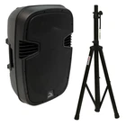 Harmony Audio HA-L12BA Pro Dj Bluetooth 12" 1000W Powered Pa Speaker & Stand New. Price: $207.99.