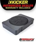 Kicker 51HS10 Hideaway Inch Powered Subwoofer Compact Under Seat Bass System New. Price: $319.96.
