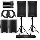 Ld Systems Icoa 15A Bt 15" Powered Active Bluetooth Pa Dj Loudspeakers Stands New. Price: $1300.40.