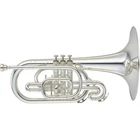 Yamaha YMP-204MS Series Marching F Mellophone Silver New, Unused. Price: $3000.00.
