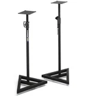 Samson Heavy Duty Monitor Stands (pair) Open. Price: $71.95.