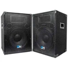 Pair Of Passive 15 Inch 2-WAY Pa/dj Loudspeaker Cabinets 800 Watts Full Range New. Price: $279.99.