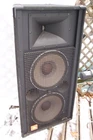 (2) Jbl SR4733A Passive Dual 15" 2-WAY Loudspeaker Professional Speakers Used. Price: $500.00.