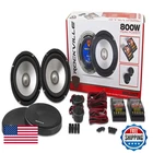 Rockville RVL6KIT 6.5 Component Car Speakers 800W PEAK/200W Rms 4 Ohm Aluminum New. Price: $126.95.