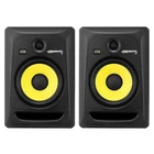 Krk Rokit 8 Gen 3 With Rockville Stands Used. Price: $399.99.