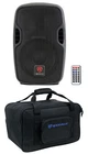 Rockville BPA8 8" Powered 300W Dj Speaker Bluetooth+carry Bag New. Price: $149.90.