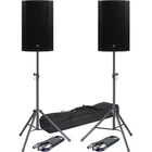 Mackie THUMP215XT 1300W 15" Powered Speaker 3-CHANNEL Digital Mixer & Stand New. Price: $1049.98.