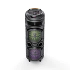 Audiobox ABX-2900R Dual 8" Bluetooth Karaoke Speaker And Lights New. Price: $59.99.