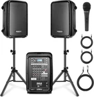 Portable Pa System With Microphone, 300W Powered, Sound 8 Channel... New. Price: $405.63.