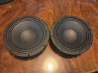Pair Of Peerless Inch Mid Bass Drivers 8OHMS 200 Watts FSL-0818R01-08 Used. Price: $50.00.