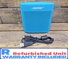 Bose Soundlink Color Ii Bluetooth Portable Wireless Speaker System Aquatic Used. Price: $139.50.
