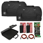 Mackie THUMP15A/BST Padded Speaker Bags Pair + Case Accessories New. Price: $232.40.