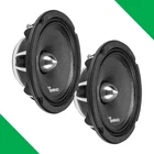 (2) 6.5" Midrange Timpano 600W TPT-NEO6-4 Bullet 4OHM Neodymium Car Speaker Pair New. Price: $160.50.