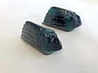 Pair Green Indian Fender Marker Tops, Usa Reproductions Pontiac Chevrolet Custom Used. Price: $135.00.