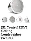 Jbl Professional By Harman New Box Control 12C/T Ceiling Speakers Open. Price: $120.00.