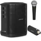 Bose S1 Pro+ Multi-position Pa System And Shure SM58 Wireless Bundle New. Price: $870.00.