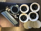 4X Jbl Control 26CT 6.5" Commercial Ceiling Speakers For Restaurant/bar! Used. Price: $475.00.