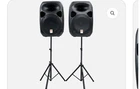 Rockville RPG122K Speakers - Stand Only Great Condition Used. Price: $137.50.