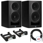 Kali Audio IN-5 5-INCH Powered Studio Monitor Pair With Wedge Stands Cables New. Price: $959.00.