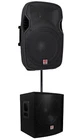 Rockville SPGN158 15" 8-OHM 1600W Dj Speaker+passive Sub+pole Mount New. Price: $334.85.