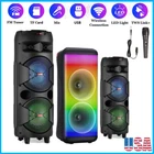 6000W Portable Bluetooth Speaker Dual Subwoofer Heavy Bass Sound System & Mic New. Price: $75.99.