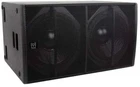 Martin Audio X218B-BLM 2X18 Long-excursion Driver 4 Voice Coil Compact Subwoofer Used. Price: $1899.99.