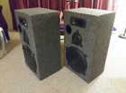 Acoustic NWX-1244 8 Ohm 300 Watt Speakers Floor Standing Pair Open. Price: $270.00.