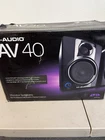 M-audio Studiophile AV40 Powered Speakers Monitors In Box Used. Price: $20.00.