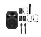 AUDIO2000'S 6406 Rechargeable Portable Speaker Pa Systems Wireless Microphone-mr Used. Price: $94.00.