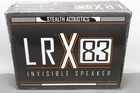 Stealth Acoustics LRX-83 8" 3-WAY Expert Grade Invisible Speaker (pair) New. Price: $1745.99.