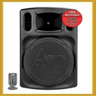 Audiopipe DJAP-1580BT 15-INCH Powered Pa Speaker Bluetooth Usb Fm Remote (new). Price: $345.99.