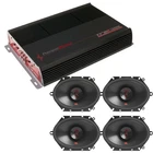 1600W Amplifier & Jbl 6X8" Front/rear Speakers 1997-2014 Ford F-150, F-250 New. Price: $258.99.