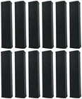12) Rockville Wet Array 5 Black Line Speakers For Church/school/auditorium New. Price: $1564.40.