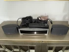 Bose Model AV3-2-1 Ii Media Center Main Unit W/two Speakers, Remote, Some Cables Used. Price: $89.95.