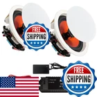 Herdio Inch Bluetooth Ceiling Speakers Max Power 240 Watts Way Flush Mount New. Price: $89.08.