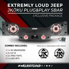 DS18 Extremely Loud Jeep Jk/jku Plug&play Sound Bar Package (4 Speakers) New. Price: $999.95.