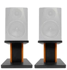 Rockville 8 Wood Studio Monitor Speaker Stands For APM6B New. Price: $49.95.