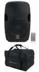 Rockville BPA10 10" 400 Watt Dj Speaker W/ Bluetooth+carry Bag New. Price: $174.90.