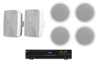 Jbl VMA2120 2-CH Commercial 70V AMPLIFIER+(2) WALL+(4) Ceiling Speakers White New. Price: $763.94.