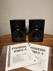 Fostex PM0.4 Powered Studio Monitor Speakers Pair Black W/ Boxes Manuals Used. Price: $179.00.
