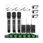 Wireless Microphone System Uhf 3 Handheld Headset Lavalier Bodypack Lap... New. Price: $254.93.