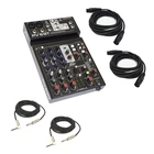 Peavey Pv 6 Bt Channel Compact Mixing Mixer Console With Bluetooth + 1/4" & New. Price: $279.99.