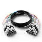 Proreck Snake Cable 8-CHANNEL 15FT Shielded Xlr To Female PR-8*15 New. Price: $49.99.