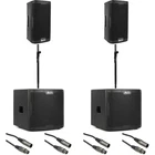Alto Professional TS408 8-INCH Powered Speaker And TS12S 12-INCH New. Price: $1959.00.